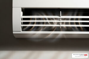 AC blowing hot air